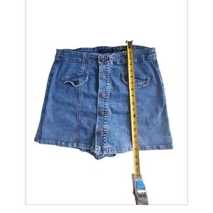 One 5 One Blue Denim Skirt